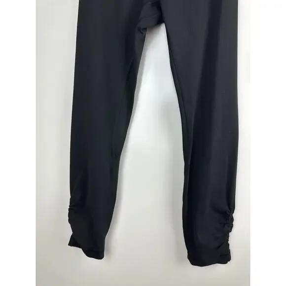 🦄 Rare Lululemon Align High Rise Crop 23" Twist Waist Legging Pant Black Size 4 - Picture 5 of 15